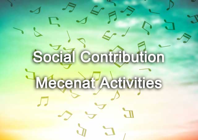 Social Contribution/Mecenat Activities