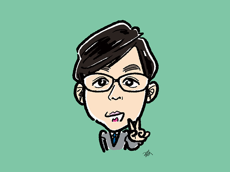TNさん似顔絵