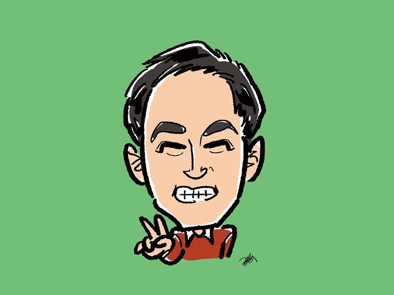 RNさん似顔絵