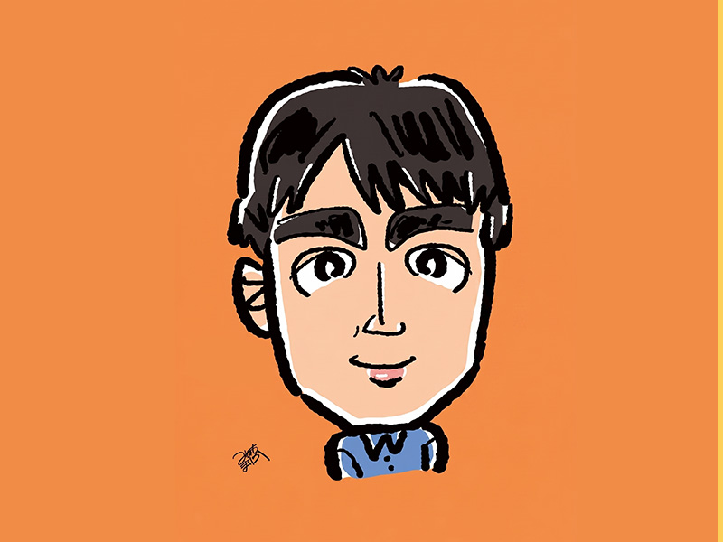 MTさん似顔絵