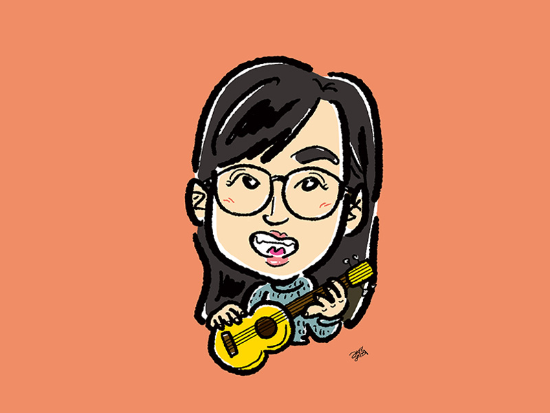 MOさん似顔絵